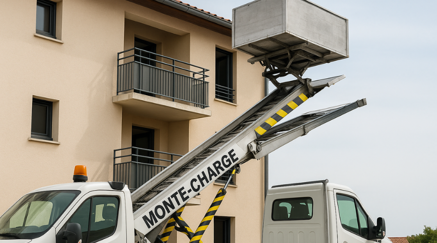 Monte-charge Toulouse gagnez du temps et sécurisez vos travaux en hauteur _