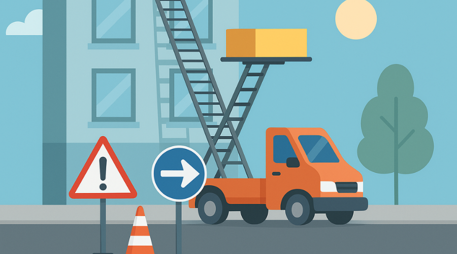 Monte-meubles Toulouse tout savoir sur les panneaux de signalisation obligatoires avant installation_