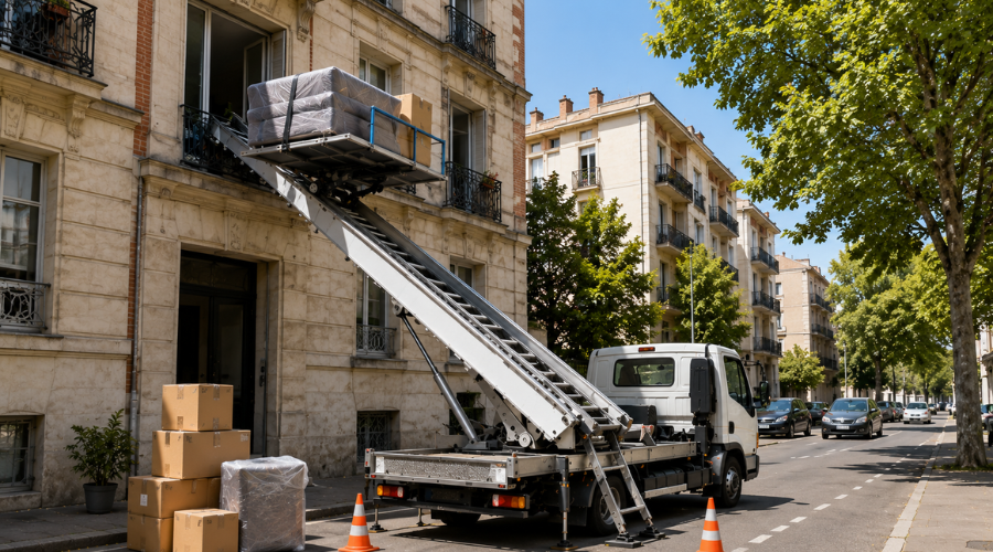 Adapter le monte-meubles à la configuration du bâtiment