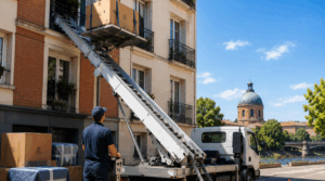 Monte-meubles Toulouse _ les avantages d'un service avec opérateur qualifié​