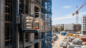 monte-charges Toulouse comment faciliter le transport des matériaux sur un chantier _